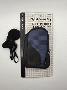Centrios Small Camera Bag 9.5 X 3 X 6 Blue And Black